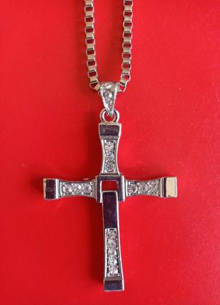 Хрест домініка торетто з форсажу з ланцюжком
