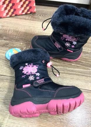 Чоботи -черевики sprox 24 р (15,7 см) нові,для дівчинки.зима