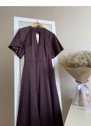 Сукня довга плаття міді zara cos mango5 фото