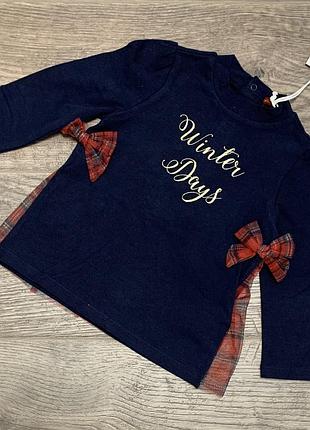 Кофта/футболка на довгий рукав/лонгслів/реглан original marines  на вік 6-9 міс