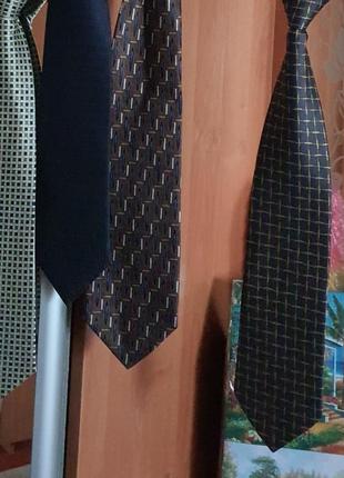 Набор галстуков (кратки). 10 шт... все в очень хорошем...4 фото