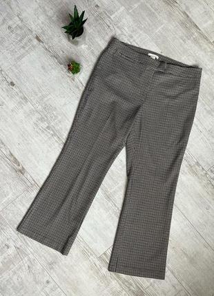 Брюки в гусиную лапку h&m