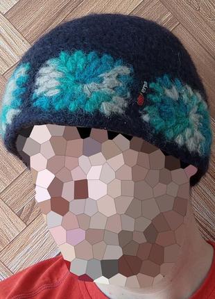 Женская шапка + повязка sherpa