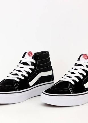 Кеди високі vans sk-8 okd skool олд скул3 фото