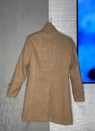 Оригінальне демісезонне пальто на змійці  колір кемел fitshop, m4 фото