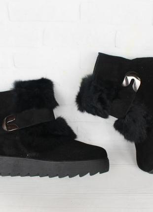 Зимние кожаные, замшевые ботинки, угги 37, 40 размера3 фото