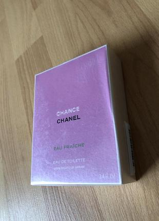 Зелені 100мл фреш chanel chance eau fraiche женские духи жіноча туалетна вода стійка