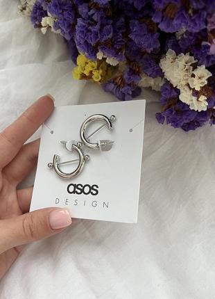 Сережки asos design8 фото