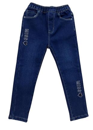 Джинси для дівчинки на флісі, угорщина, grace, арт 85948, 98-128 см