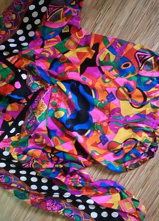 Мега яскрава шовкова блза для сміливих женьшин