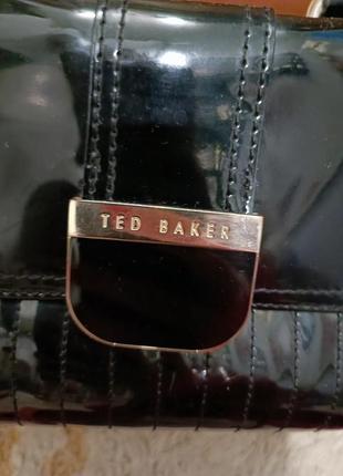 Сумка лаковая ted baker2 фото