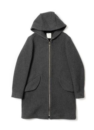 Sandro wool coat parka жіноча шерстяна парка пальто