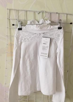 Трикотажна блуза для дівчинки на ріст 122,134,140