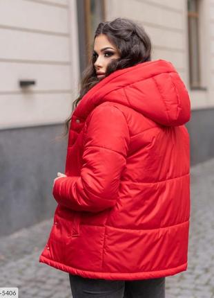 Стильна зимова курточка8 фото