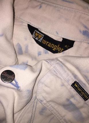 Брендовая варёнка рубашка  куртка джинсовая от фирмы wrangler4 фото
