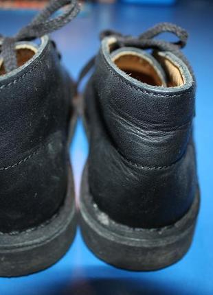 Шикарні шкіряні черевики clarks для стильного хлопчика5 фото
