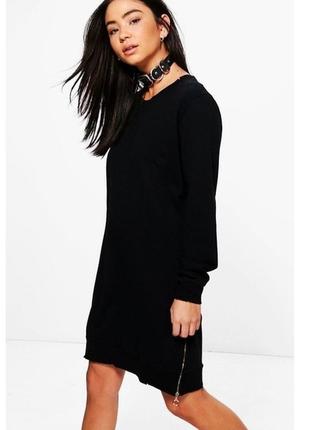 Спортивное платье, платье худи, толстовка boohoo