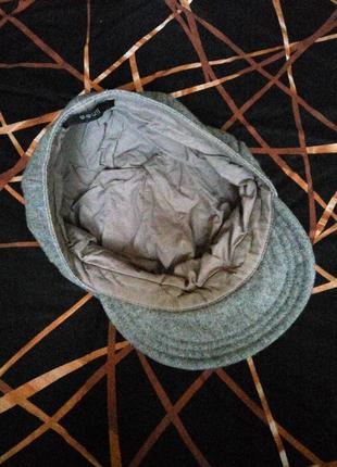 Сіра кепка тепла шапка2 фото