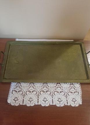 Продам старинный поднос