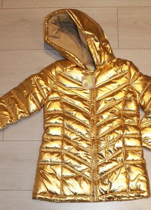 Золотая куртка crazy8, еврозима - 4года3 фото