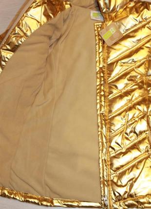 Золотая куртка crazy8, еврозима - 4года4 фото