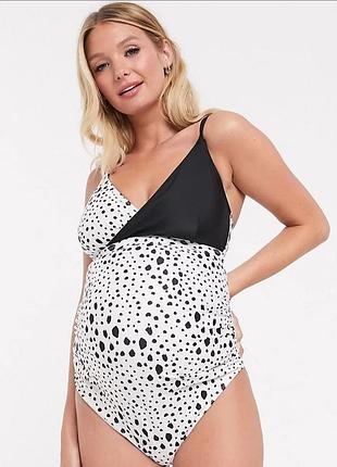 Відрядний купальник для вагітних на велику груди peek & beau maternity 70d/e