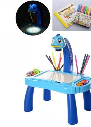 Детский стол проектор для рисования со светодиодной подсветкой tv100173 фото