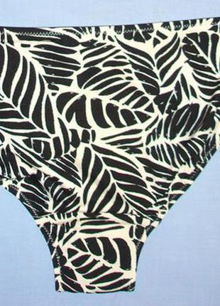 Низ от купальника раздельного женские плавки размер 42 / 8  бикини черный шикарный3 фото