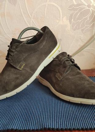 Стильные фирменные туфли clarks