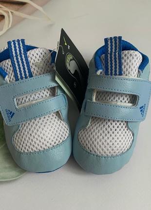 Пинетки adidas 20р (стопа 11,5-12 см)2 фото