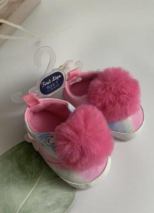 Пинетки first steps 0/3 мес