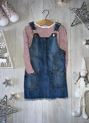 Джинсовий сарафан 3-4 роки