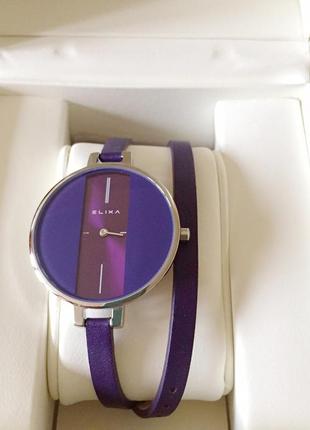 Жіночий дизайнерський наручний годинник elixa e069-l262