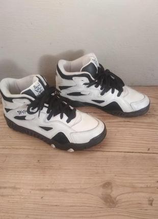 Кеди кроссовки джордани reebok blacktop vintage винтаж оригинал кожа9 фото