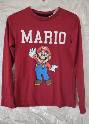 Реглан марио. mario h&m, 8-10  лет