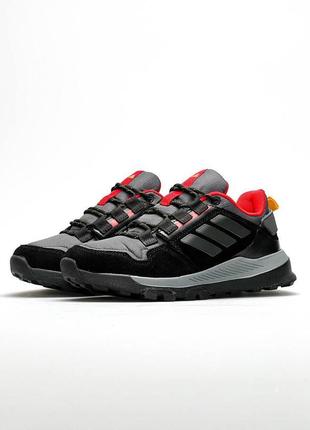 Мужские кроссовки adidas terrex seit 10 black/red#адидас1 фото