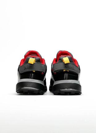 Мужские кроссовки adidas terrex seit 10 black/red#адидас3 фото