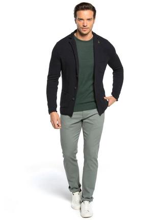 Синій чоловічий піджак lc waikiki / лз вайкікі на гудзиках3 фото