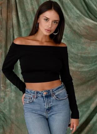 Bershka трендова кофта кроп топ