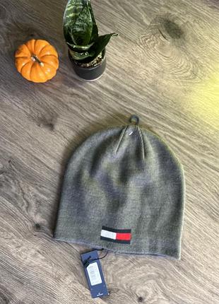 Шапка чоловіча томмі xілфігер. оригінал із сша tommy hilfiger