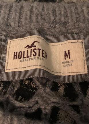 Ажурный свитер hollister3 фото
