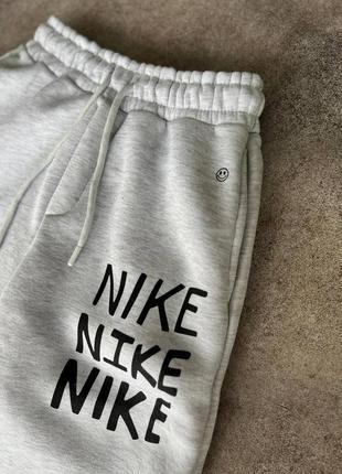 Спортивні штани nike на флісі2 фото