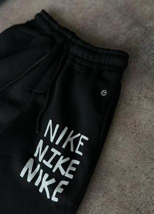 Спортивні штани nike на флісі2 фото