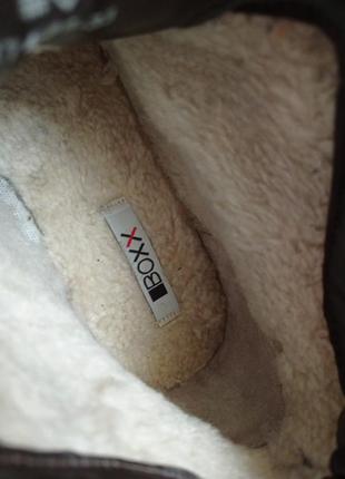Утеплені черевики ботінки boxx 274-66-33 (німеччина)/розм.43 оригінал8 фото