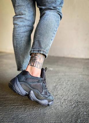 Кросівки adidas yeezy 500 utility black8 фото