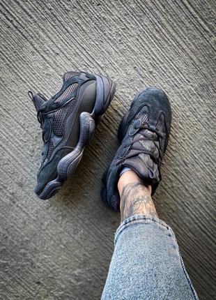 Кросівки adidas yeezy 500 utility black7 фото