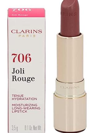 Помада clarins joli rouge