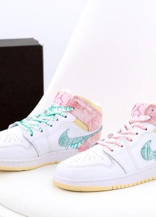 Nike air force 1 hogh white (candy)