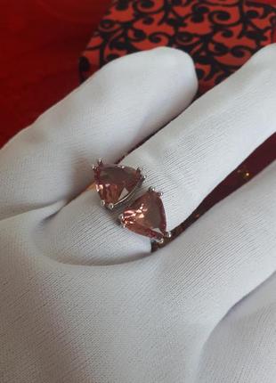 Кольцо серебряное с камнем султанит диаспор александрит который меняет цвет