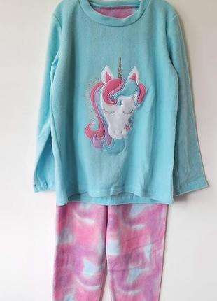 Флисовая пижама на 9-10 лет dunnes1 фото